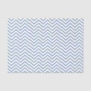 Papel De Seda Luz - Grunge azul Chevron Textured