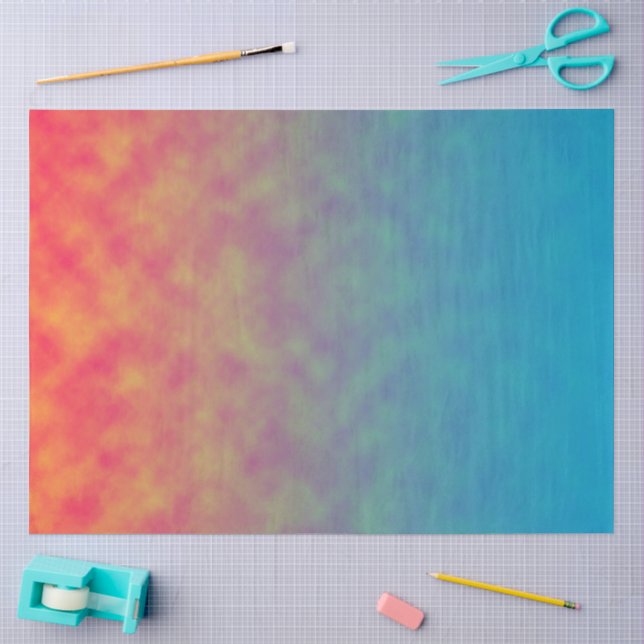 Papel De Seda Luz Neon Após (Arte )