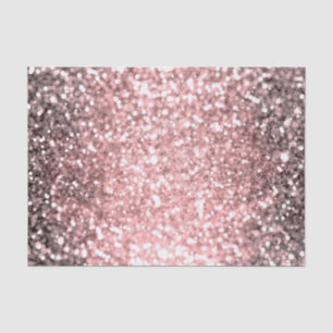 Papel De Seda Luzes Brilhantes Rosa Dourado Meninas Glittery Spa