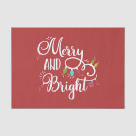 Papel De Seda Luzes de feliz e feriados brilhantes