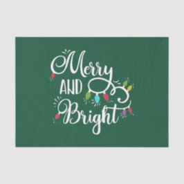 Papel De Seda Luzes de feliz e feriados brilhantes