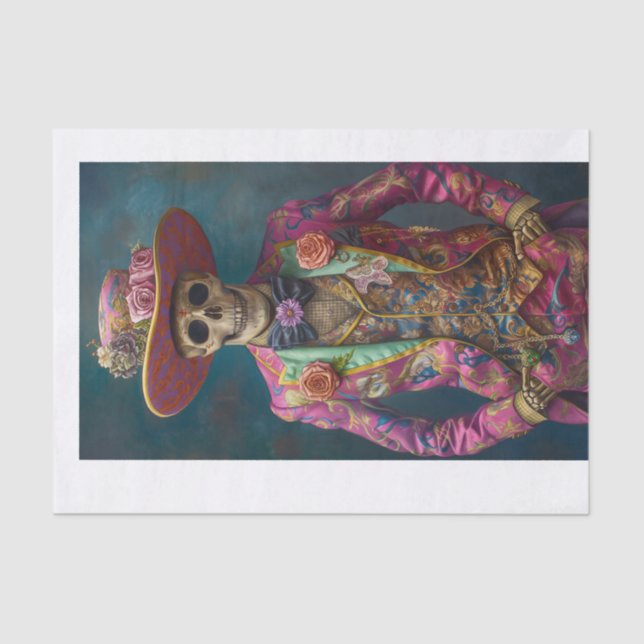 Papel De Seda Lyfe do Esqueleto4 (Frente )