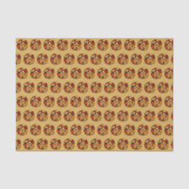 Papel De Seda Mabon Autumn Equinox Wreath na Queda Dourada