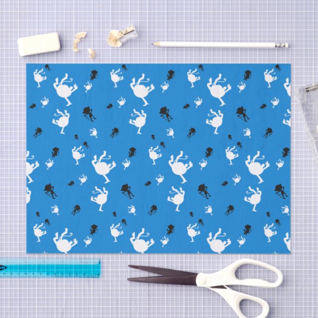 Papel De Seda Macaco Engraçado (Arte )