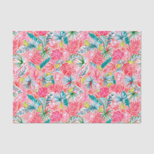 Papel De Seda Macacos-da-palma da Impressão de praia de Preppy P