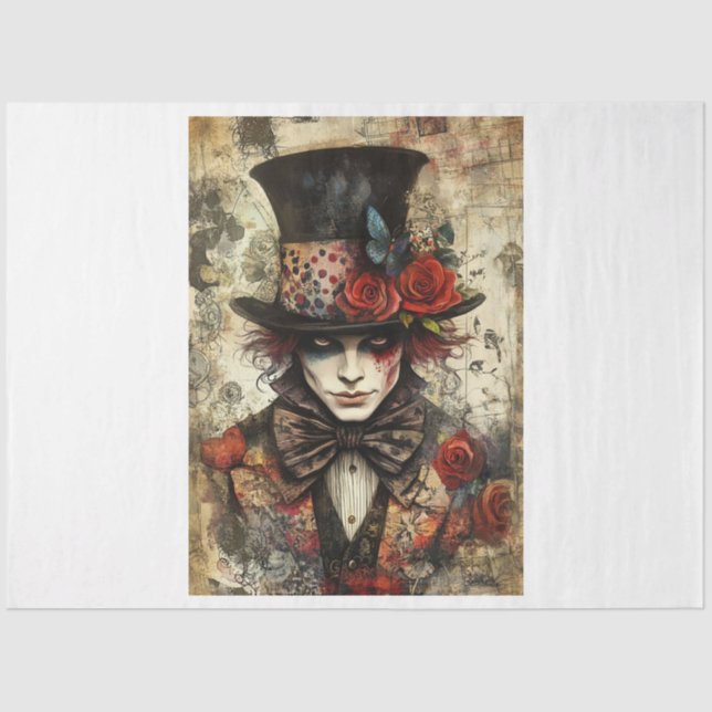 Papel De Seda Mad Hatter (Frente )