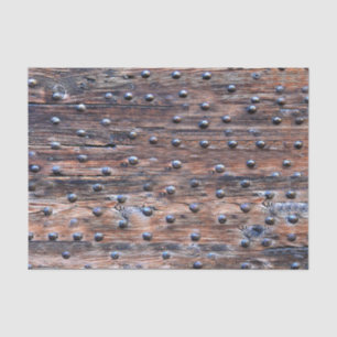 Papel De Seda Madeira resistida velha rústica com unhas