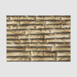 Papel De Seda Madeira tropical de bambu elegante da ilha