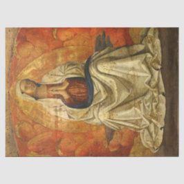 Papel De Seda Madonna em Gloria (Virgem Maria Enthroned)