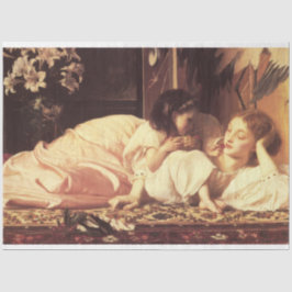 Papel De Seda Mãe e Criança (Mulher e Filha)