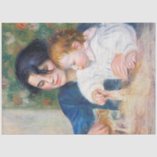 Papel De Seda Mãe e Filho, Renoir