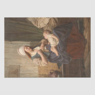 Papel De Seda Mãe segurando seu filho (por Rudolf Jordan)