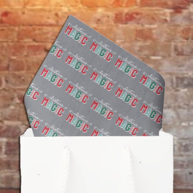 Papel De Seda Magia de Natal (Criador carregado)