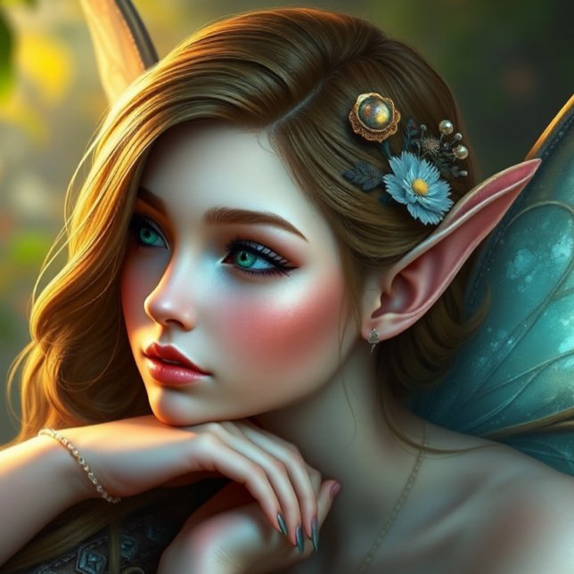 Papel De Seda Magical Fairy Princess Decoupage Paper (Criador carregado)