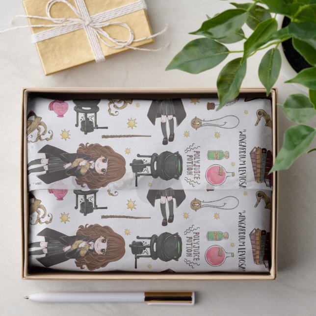 Papel De Seda Magical Hermione Granger Watercolor (Presente)
