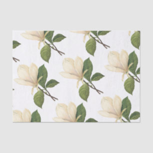 Papel De Seda Magnolia Flower Pattern