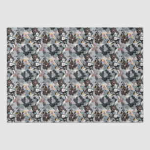 Papel De Seda Magnolia Padrão Floral