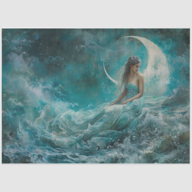 Papel De Seda Maiden do Mar (Frente )