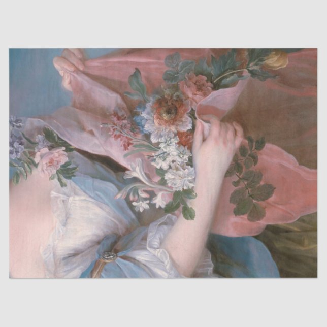 Papel De Seda Maiden do século XVIII (Frente )