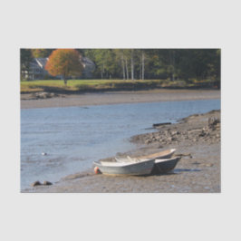 Papel De Seda Maine Rowboat Water Photo