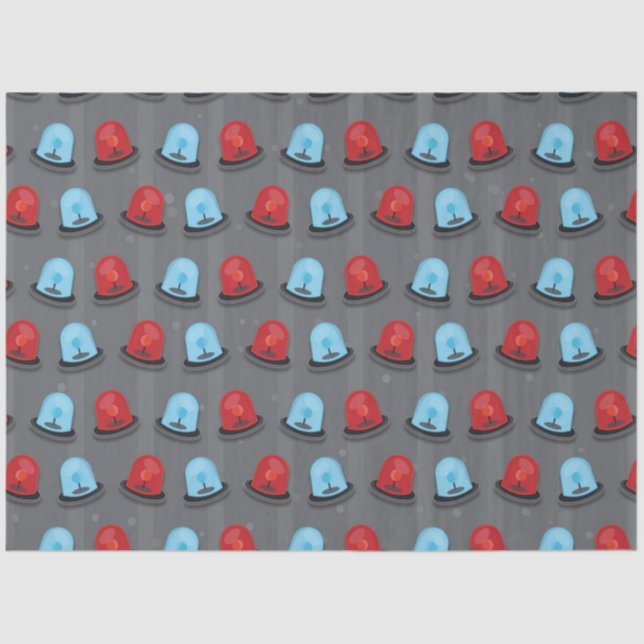 Papel De Seda Mais Design da Série de Polícia 3 (Frente )