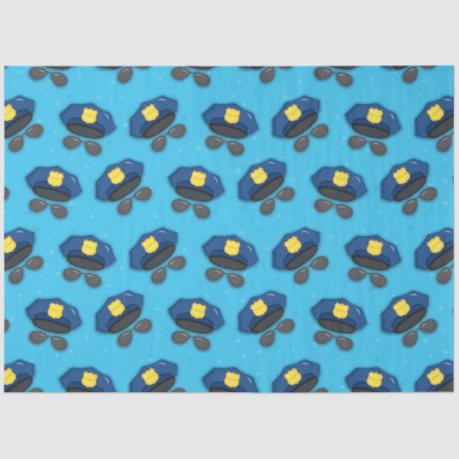 Papel De Seda Mais Design da Série Policial 16 (Frente )