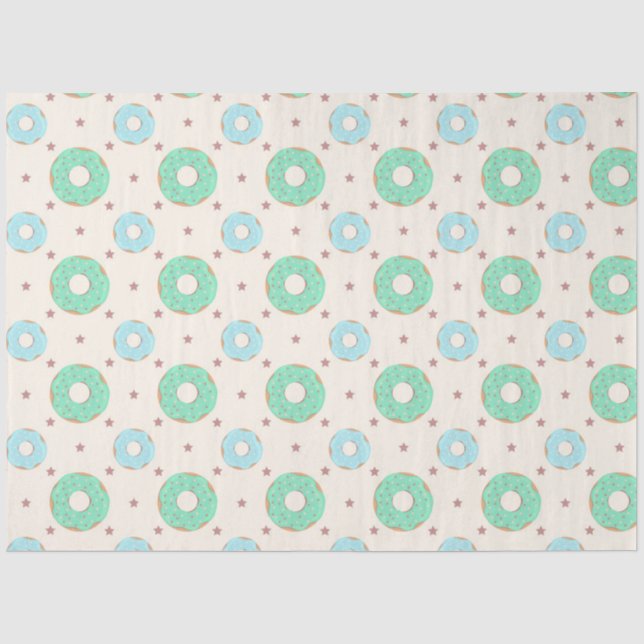 Papel De Seda Mais Série de Donuts Design 27 (Frente )