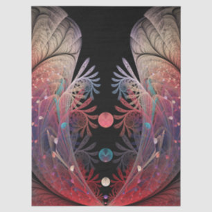 Papel De Seda Malabarismo Abstrato Fantasia Moderna Arte Fractal