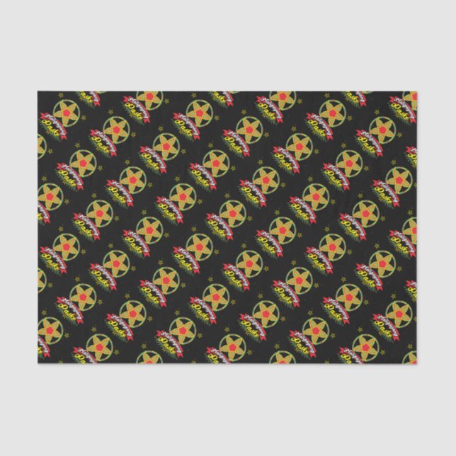 Papel De Seda Maligayang Pasko Filipino Natal Filipinas (Frente )