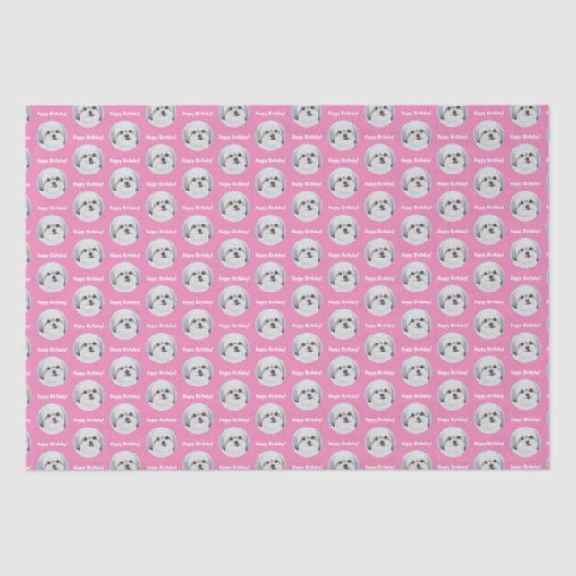 Papel De Seda Malshi Pink (Frente )