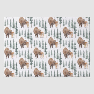 Papel De Seda Mama Baby Bison