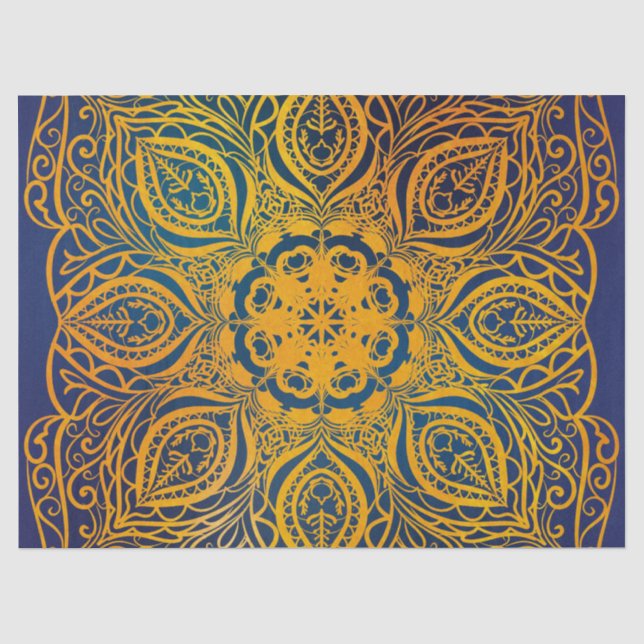 Papel De Seda Mandala (Frente )