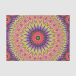 Papel De Seda Mandala do espinho