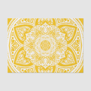 Papel De Seda Mandala do mel