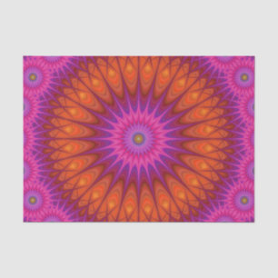 Papel De Seda Mandala quente