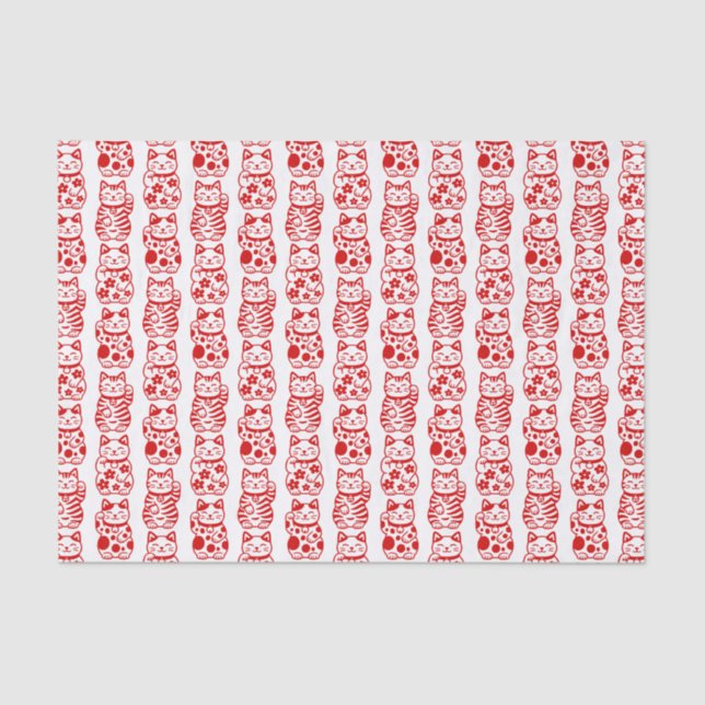 Papel De Seda Maneki Neko (Frente )