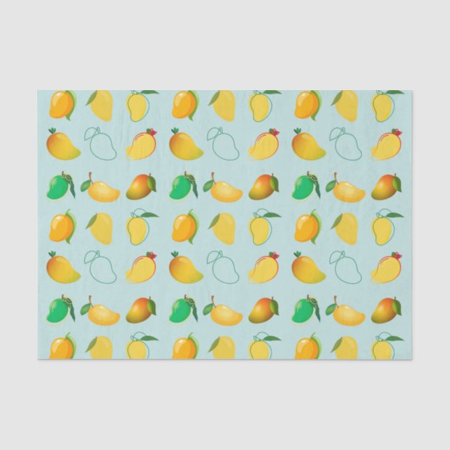 Papel De Seda Mango Fresca (Frente )