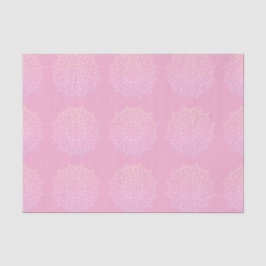 Papel De Seda Manteiga rosa Elegante Mandala Decoupage Art Wrap