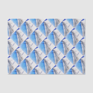 Papel De Seda Mantenha O Vento Em Suas Velas Arte Acrírica