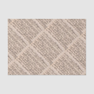 Papel De Seda Manuscrito da música de Brahms