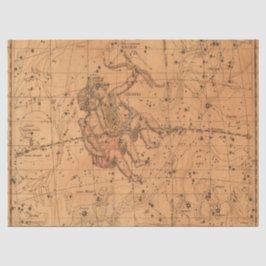 Papel De Seda Mapa antigo da Galáxia Design 1