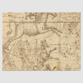 Papel De Seda Mapa antigo da Galáxia Design 2