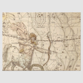 Papel De Seda Mapa antigo da Galáxia Design 6