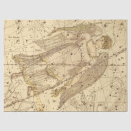 Papel De Seda Mapa antigo da Galáxia Design 9