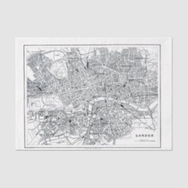 Papel De Seda Mapa de Londres