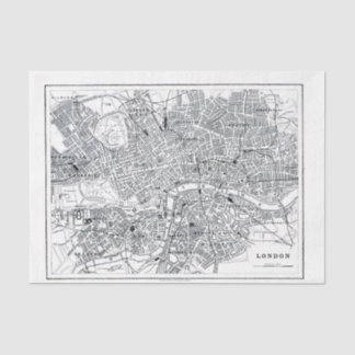 Papel De Seda Mapa de Londres