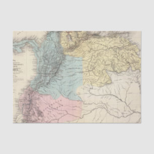 Papel De Seda Mapas militares históricos de Venezuela