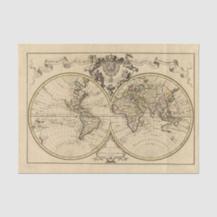 Papel De Seda Mappemonde