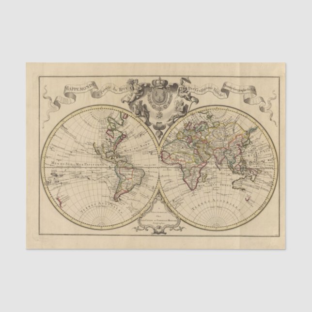 Papel De Seda Mappemonde (Frente )