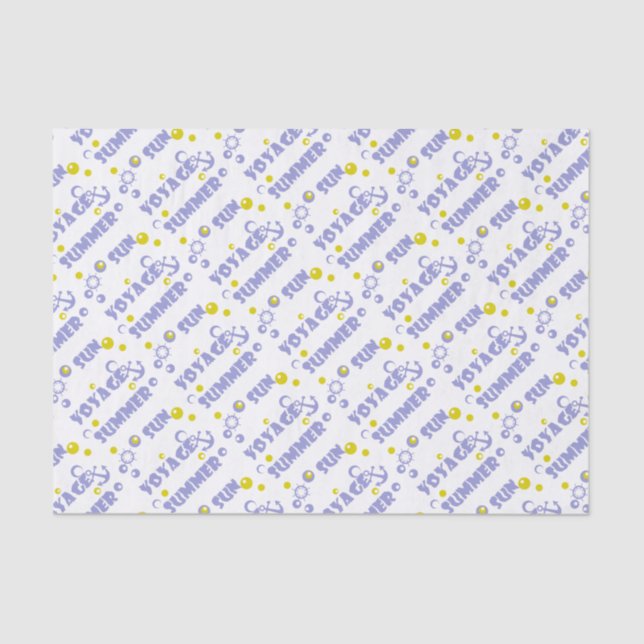 Papel De Seda Mar, viagem, Verão, sol (Frente )